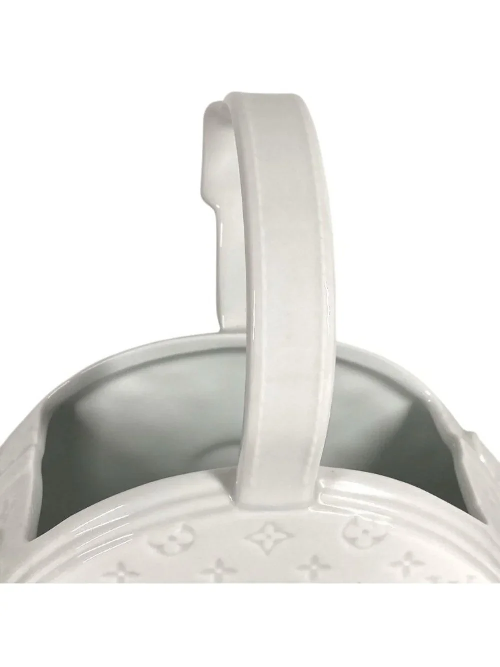 Louis Vuitton Vase Vaspo Serine Porcelain White